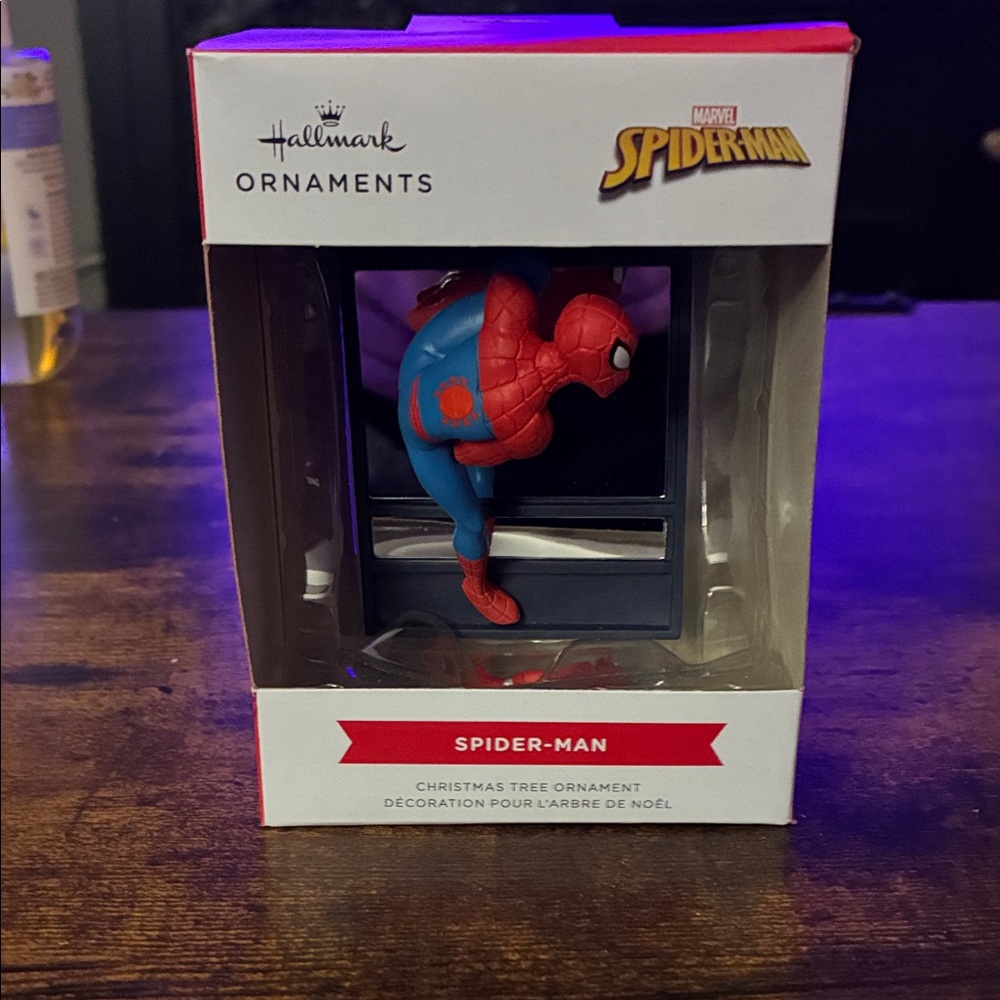 Hallmark Spider-Man Ornament in Red and Blue